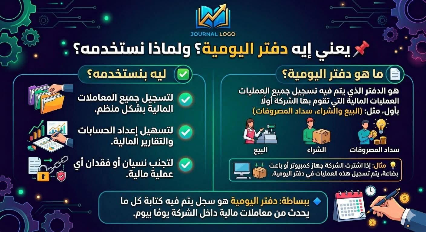 الدفاتر اليومية: الأساس الذي تُبنى عليه المحاسبة السليمة